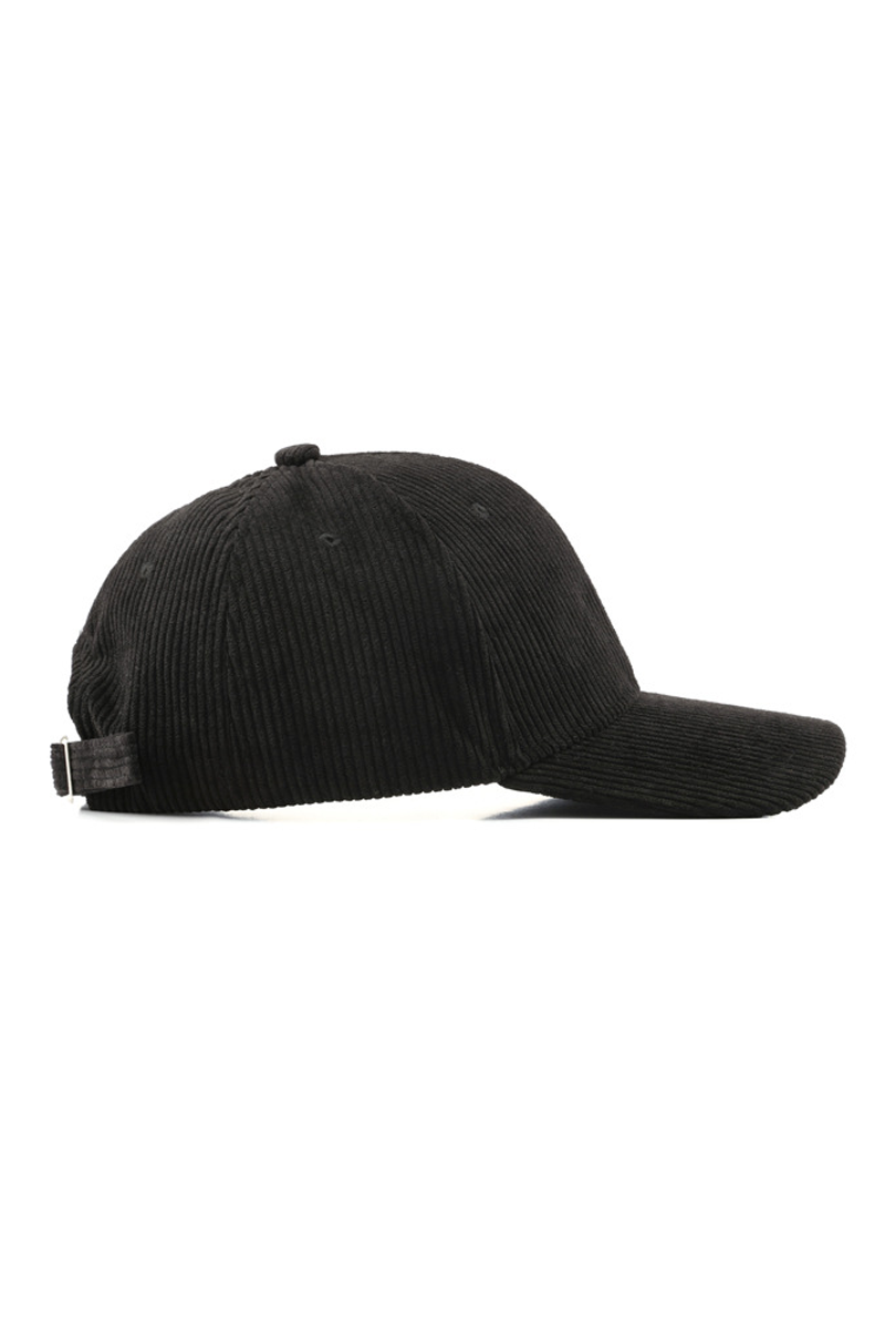 Corduroy Baseball Cap Unisex Winter Warm Outdoor_CWAH0517: YELLOW / (OS) 2