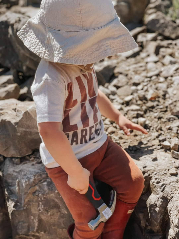 "Live Life Barefoot" Kids T-Shirt