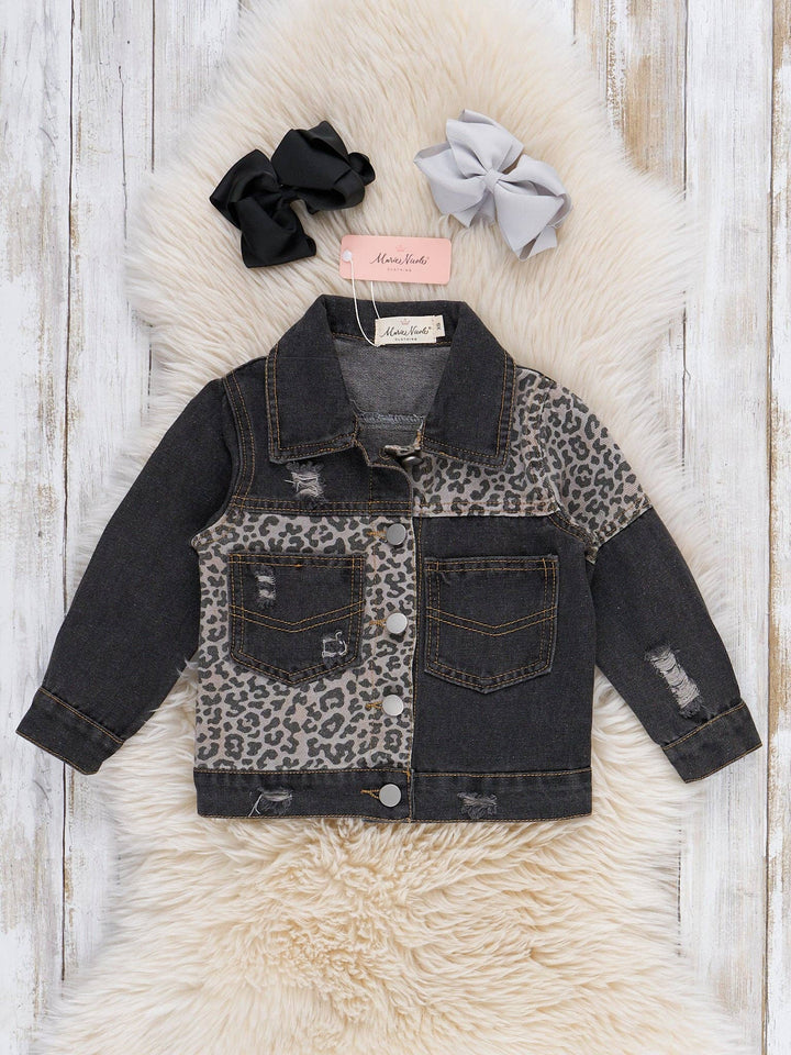 City Safari Denim Jacket: 3XS(6/12mos)
