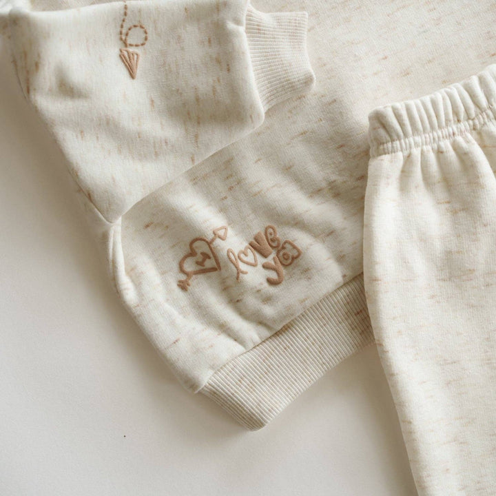 You Are Magic Sweat Set: Heathered Oatmeal / 4-5T