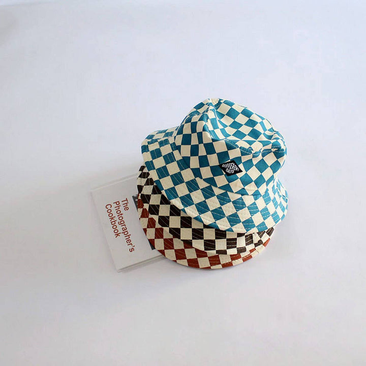 KID'S CHECKERBOARD BUCKET HAT