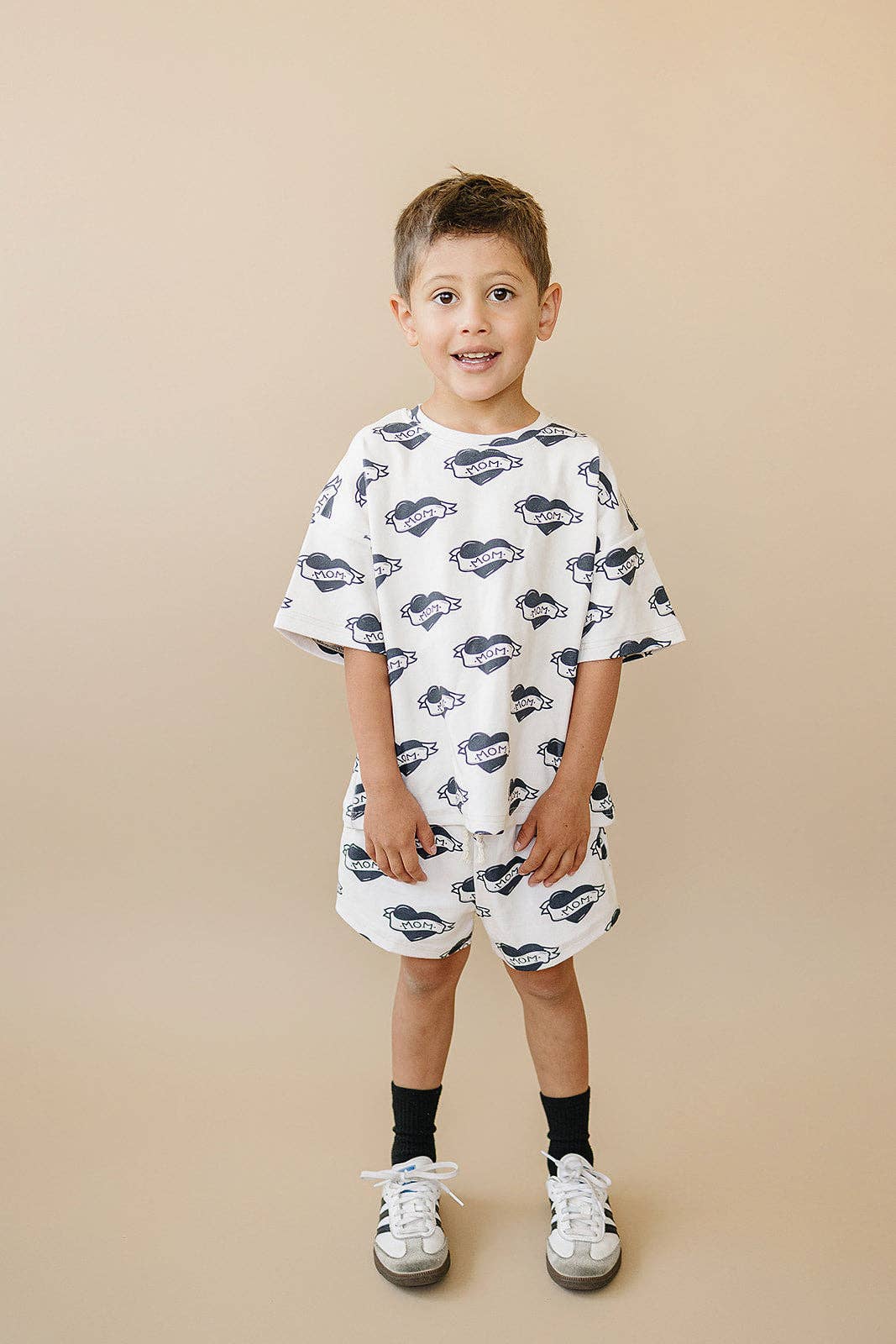 Boys Shorts Set | Mom tattoo