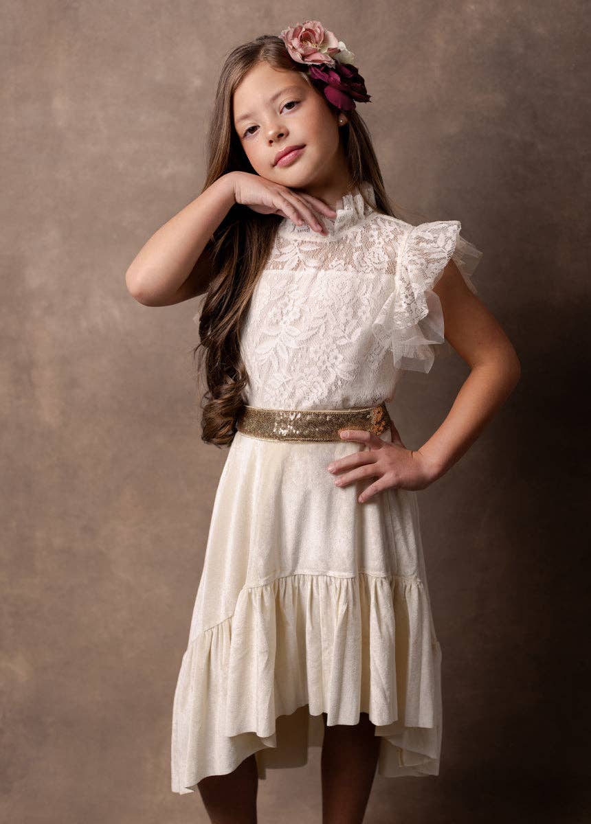 Anouk Top in Cream Lace