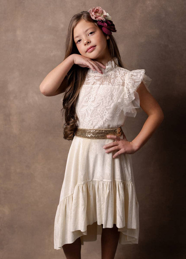 Anouk Top in Cream Lace