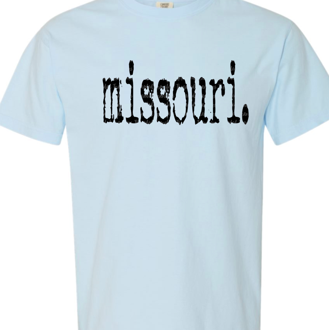 Typography State Design Comfort Color Tee: Espresso / 2-XL