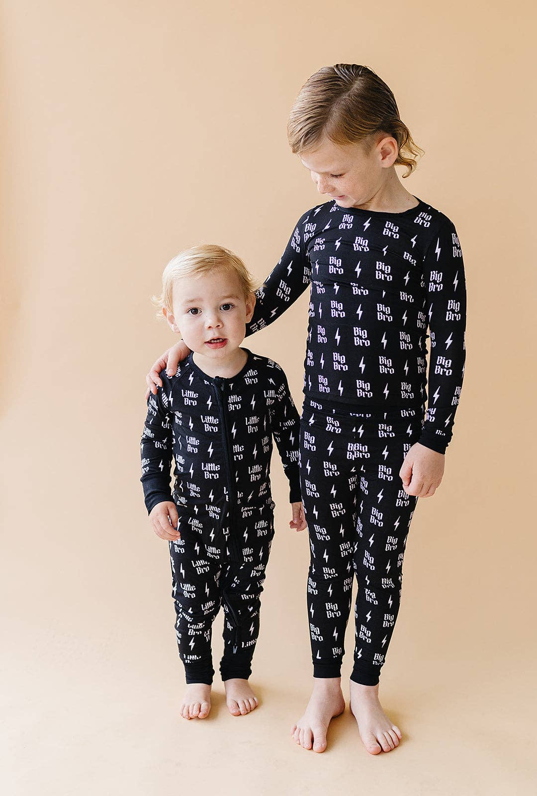 Bamboo Baby Boys' Zip Romper | Little Bro