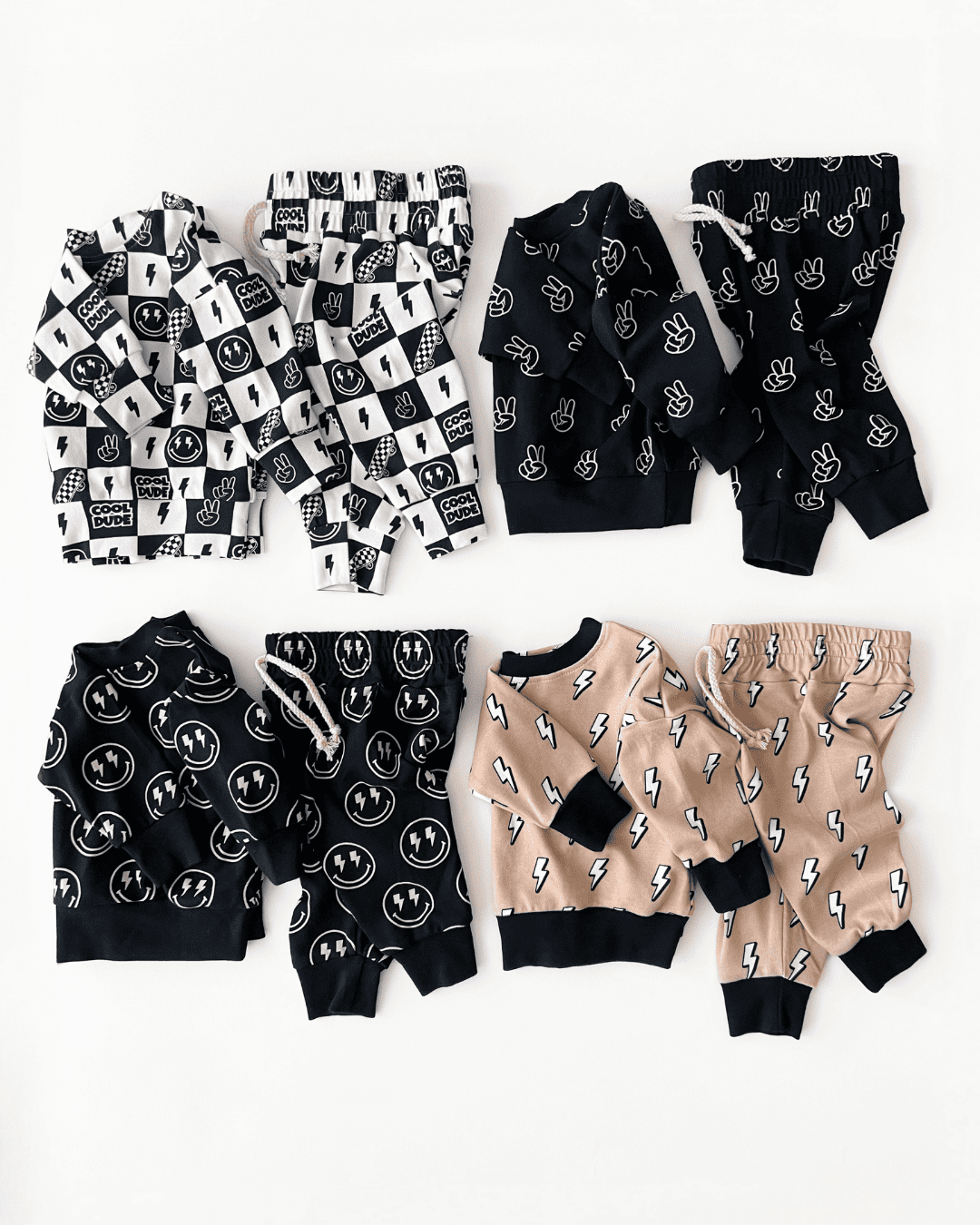 Jogger Set Kids & Baby | Lightning Bolt: 3-6M