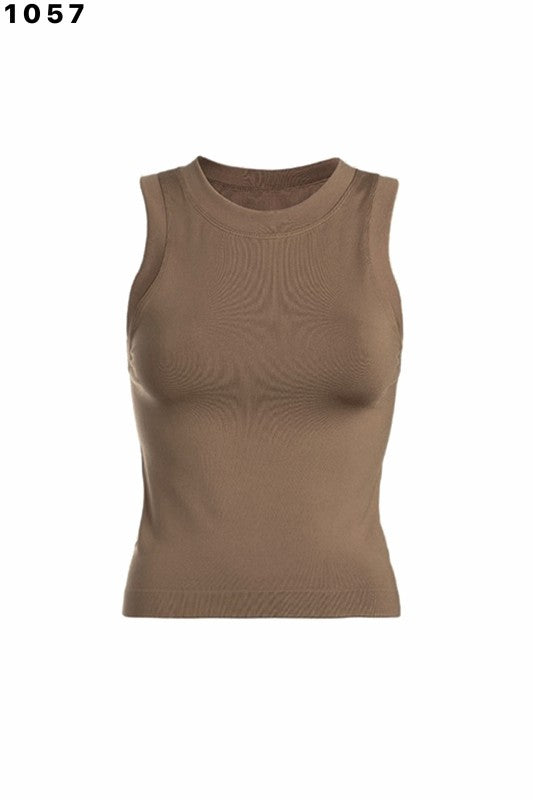 SMOOTH THICK BANDED TANK TOP