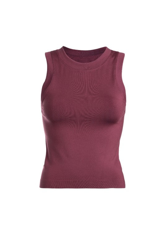 SMOOTH THICK BANDED TANK TOP