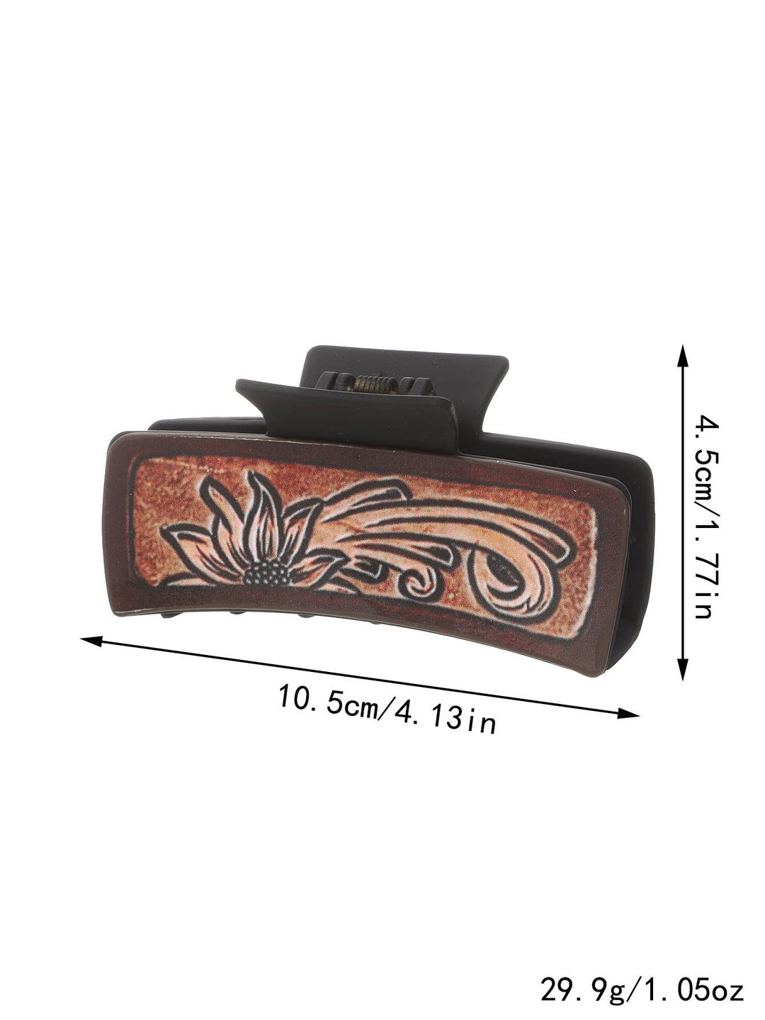 Leather Hair Claw