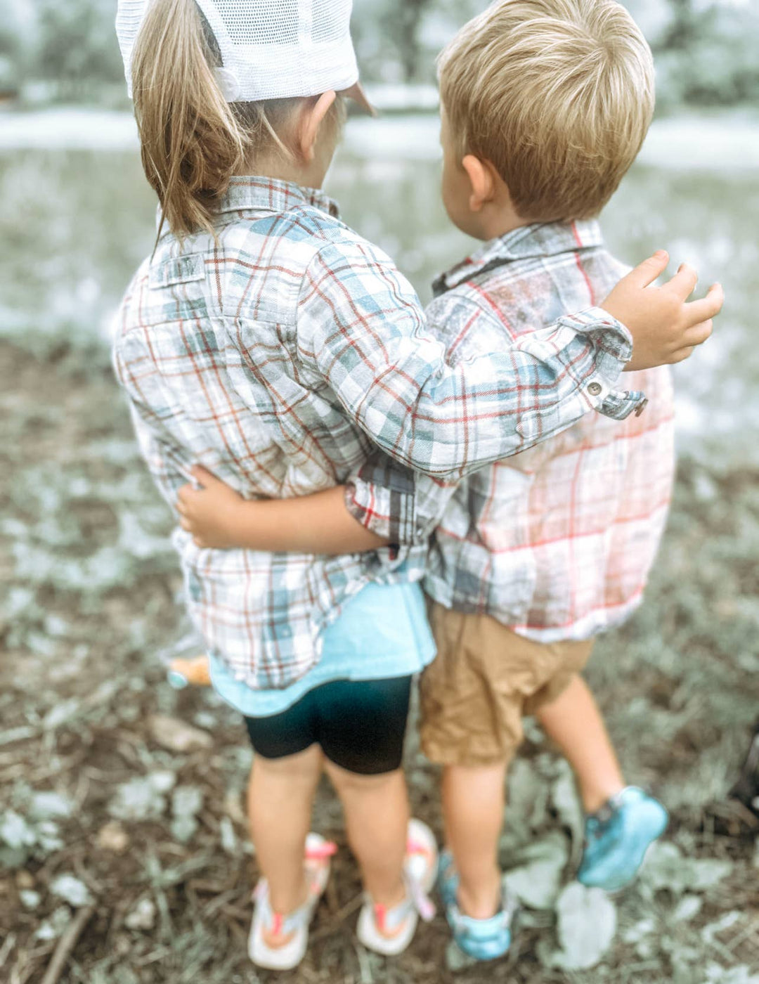 Toddler bleached flannels