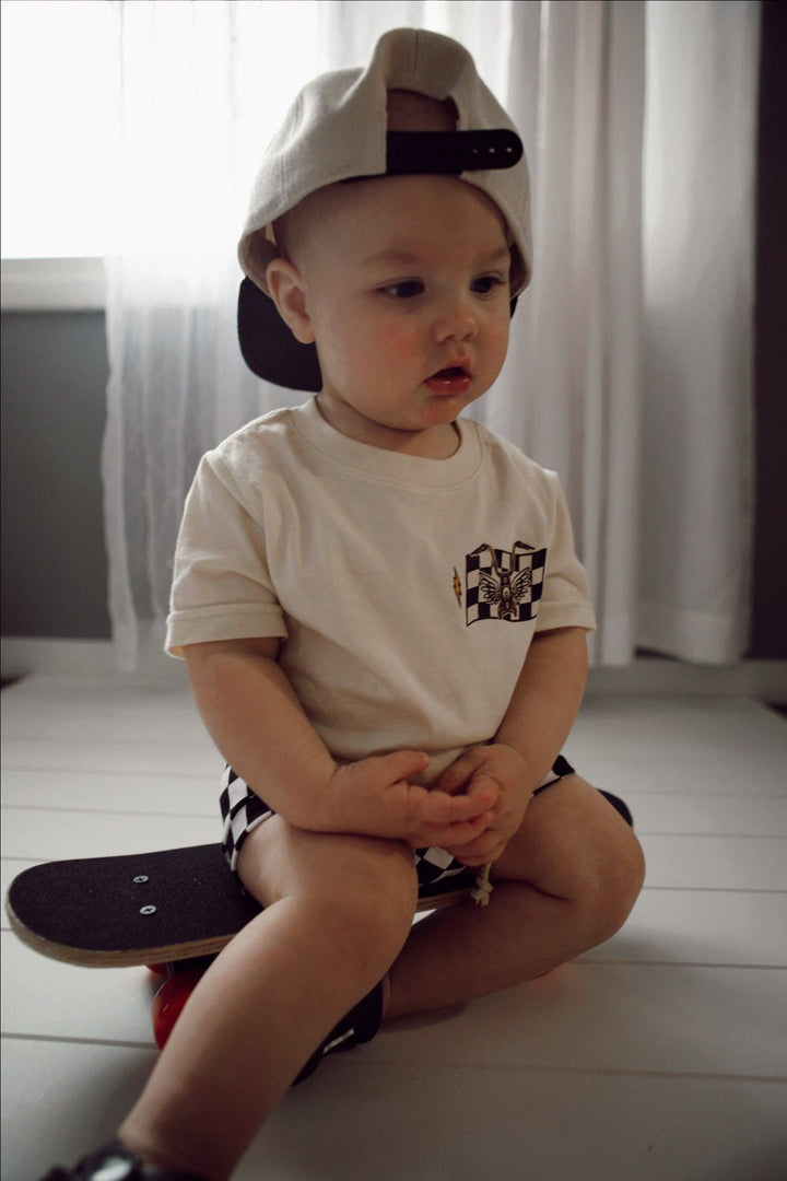 Vintage Moto Tee: 2T