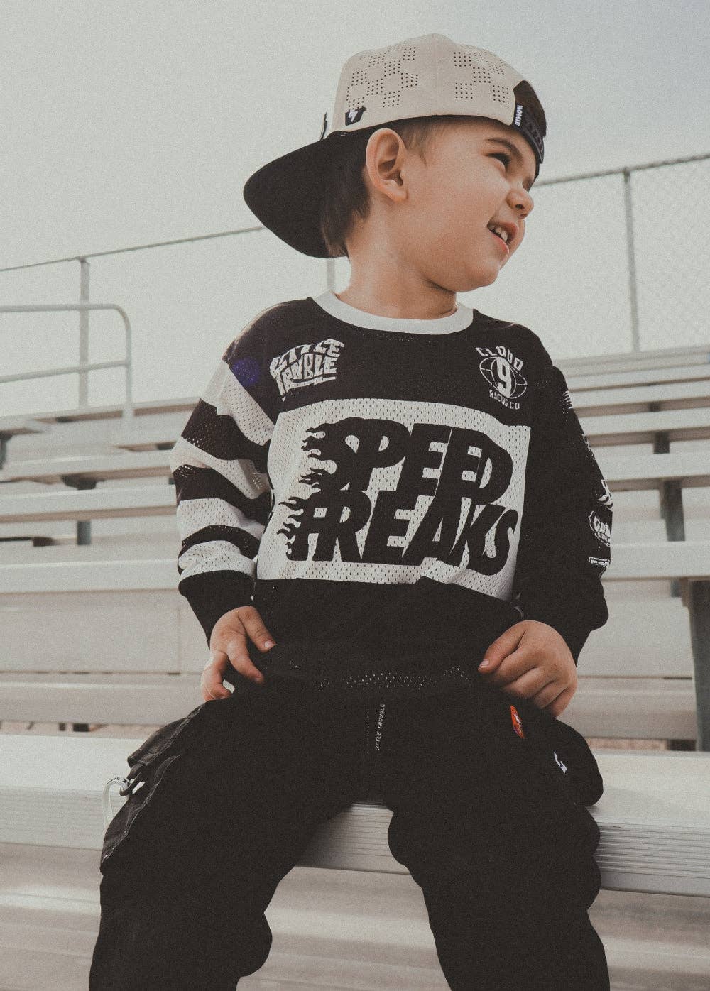 Speed Freaks Jersey Kids Top