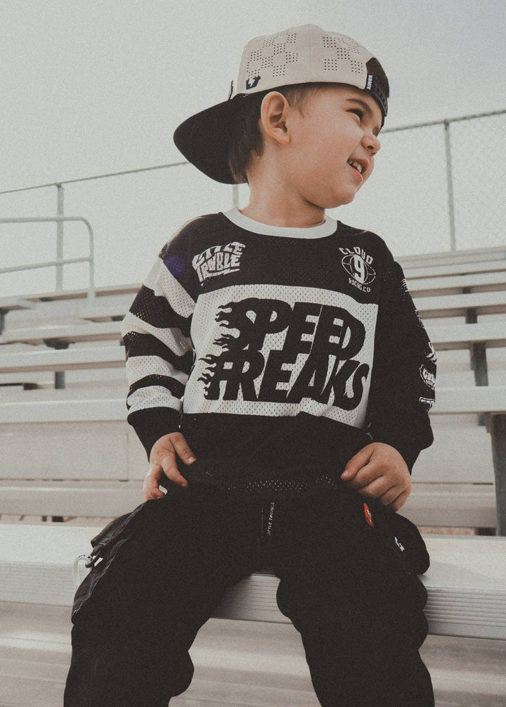 Speed Freaks Jersey Kids Top