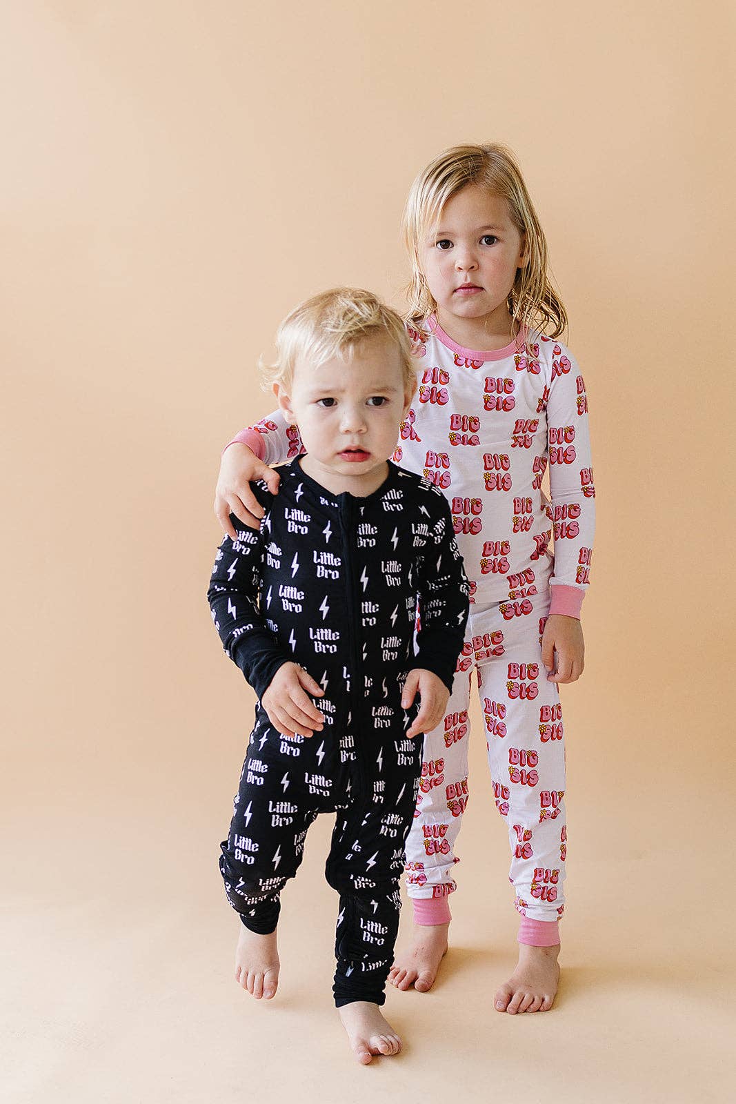 Bamboo Baby Boys' Zip Romper | Little Bro