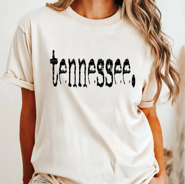 Typography State Design Comfort Color Tee: Espresso / Large