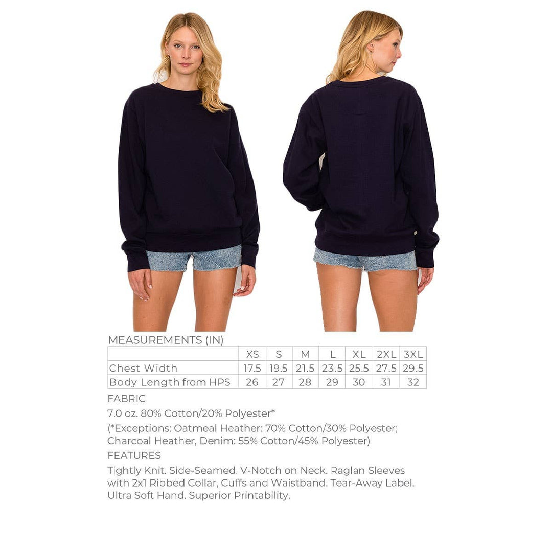 FASHION GRAPHIC SWEATHERSHIRT: WHITE / XL