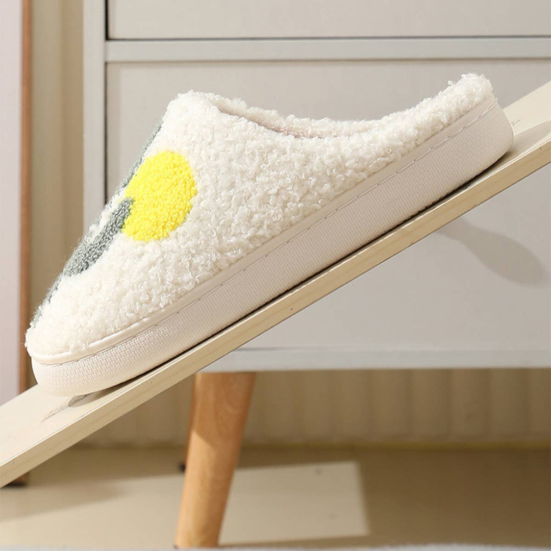 CACTUS PATTERN WARM COTTON SLIPPERS