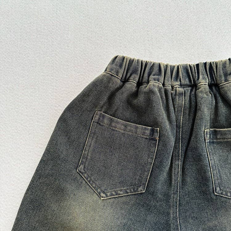 Arrival Modern Casual Unisex Vintage Blue Denim Kids