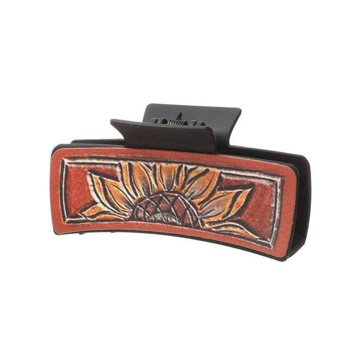 Leather Hair Claw