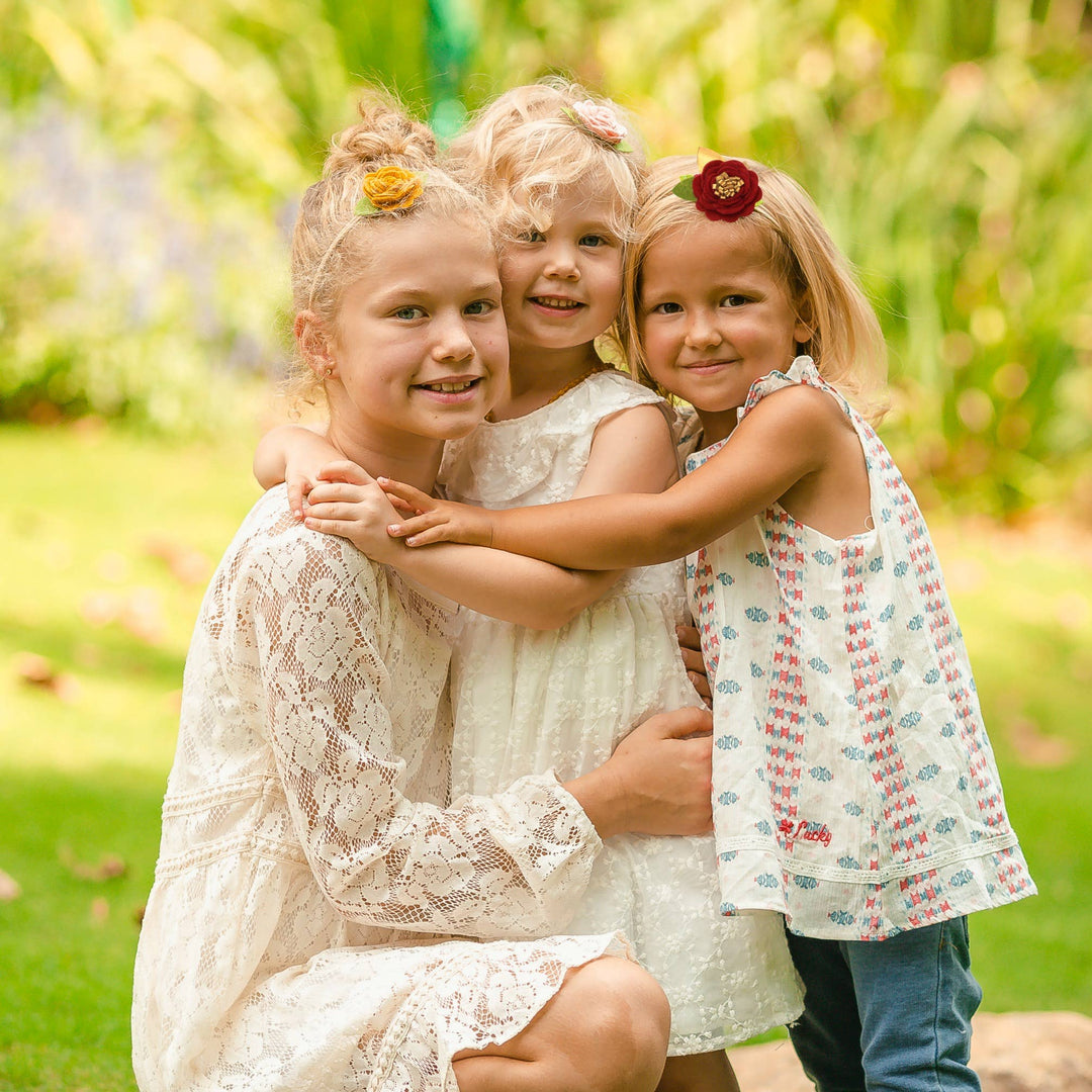 Nylon Newborn Baby Girl Headbands 10 Pcs Brooklyn Collection