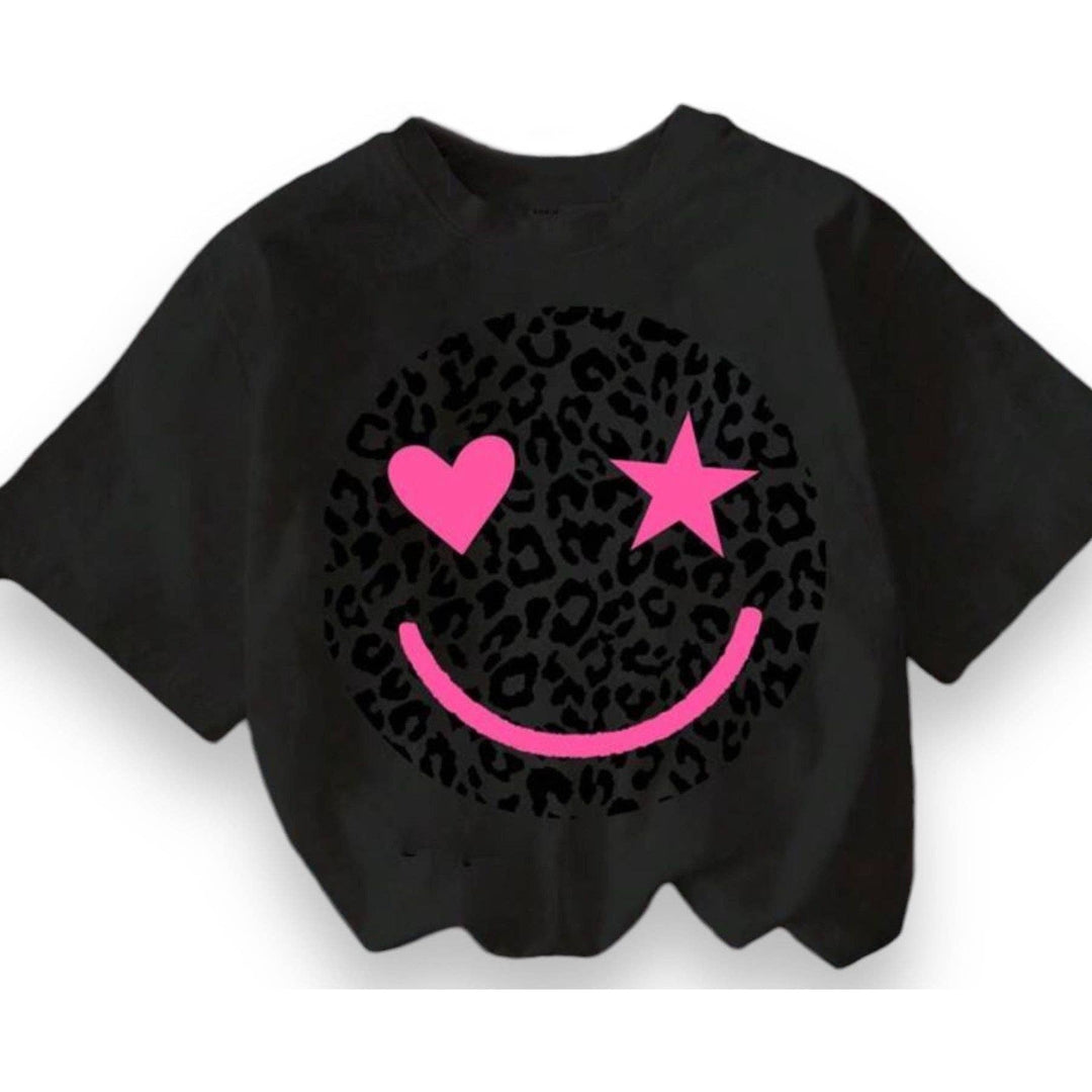 Cheetah Print T-shirt: Beige / 8