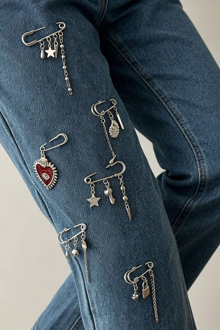 Safety Pin Brooch Lock