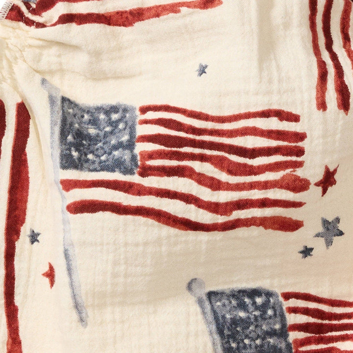 American Flag Girls Tank & Shorts Set