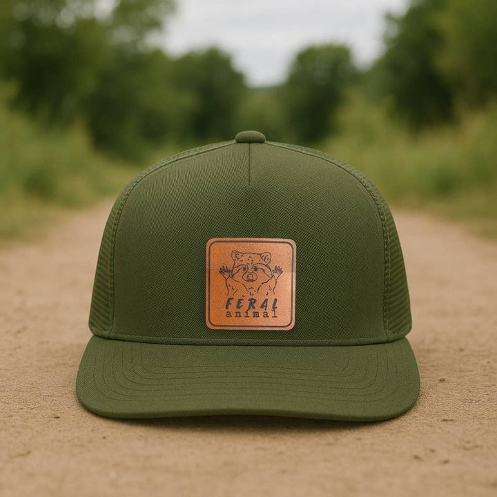 "Feral Animal" Raccoon Trucker Hat