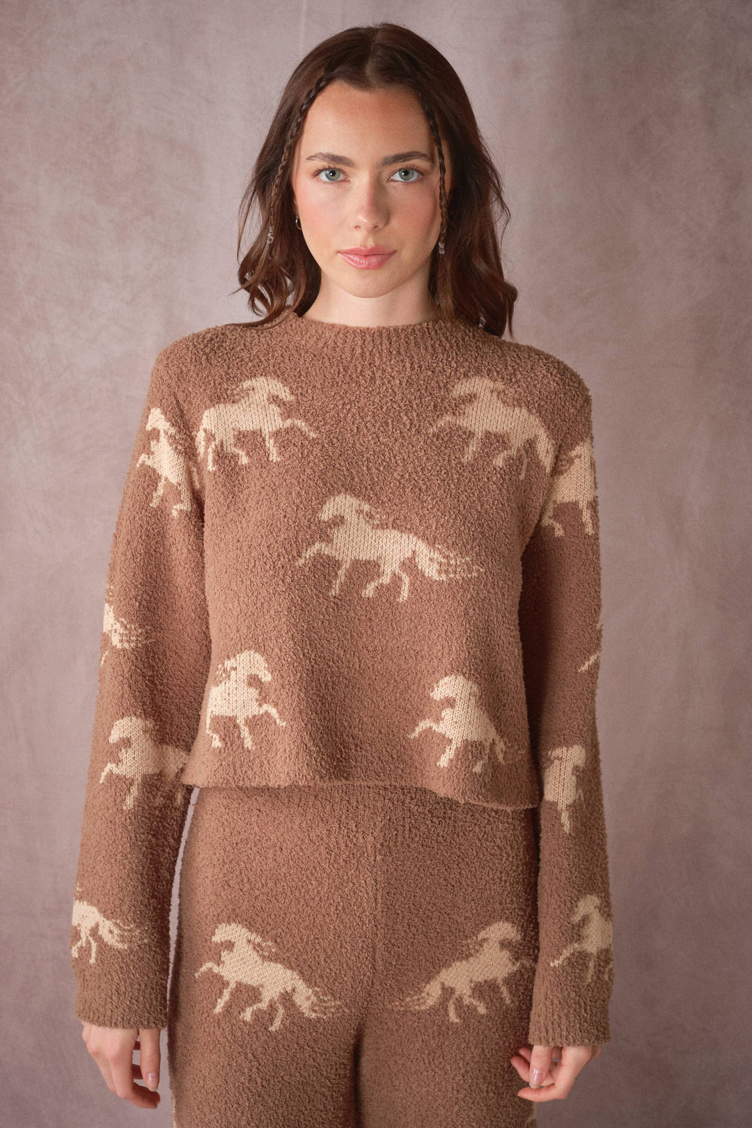 Horse Sweater Lounge Set