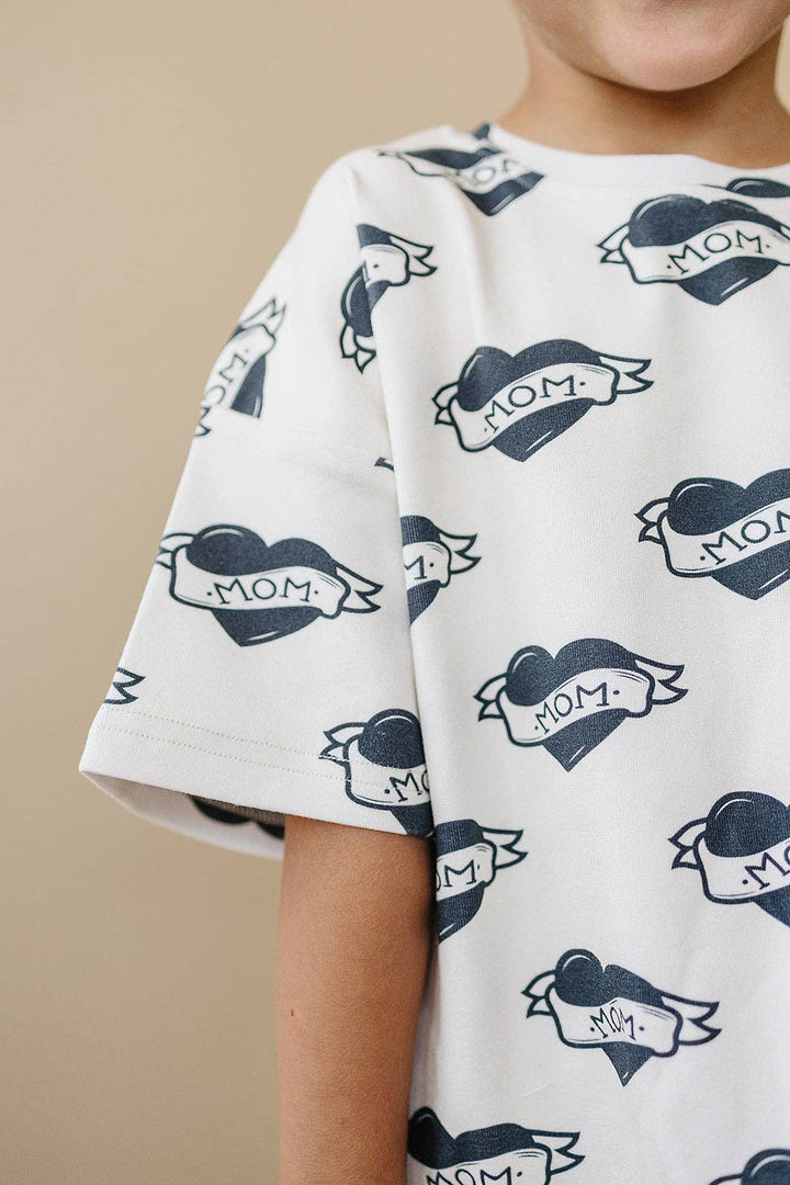 Boys Shorts Set | Mom tattoo