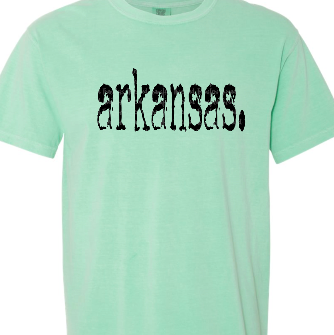 Typography State Design Comfort Color Tee: Espresso / 3-XL