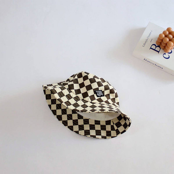KID'S CHECKERBOARD BUCKET HAT