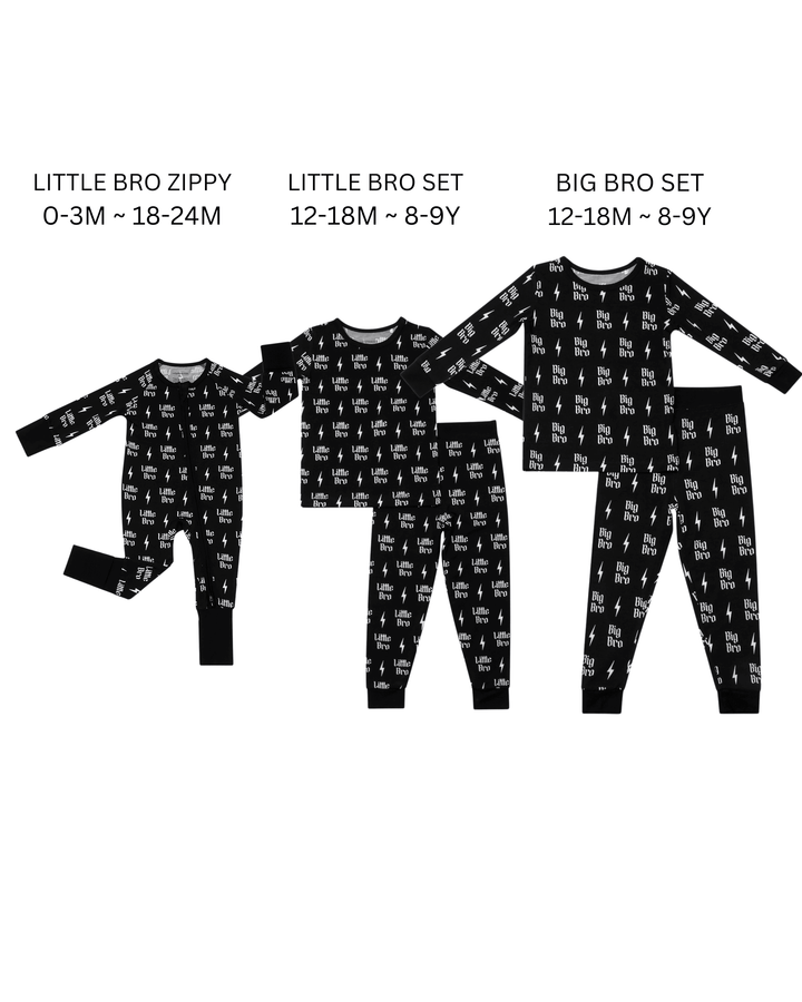 Bamboo Baby Boys' Zip Romper | Little Bro