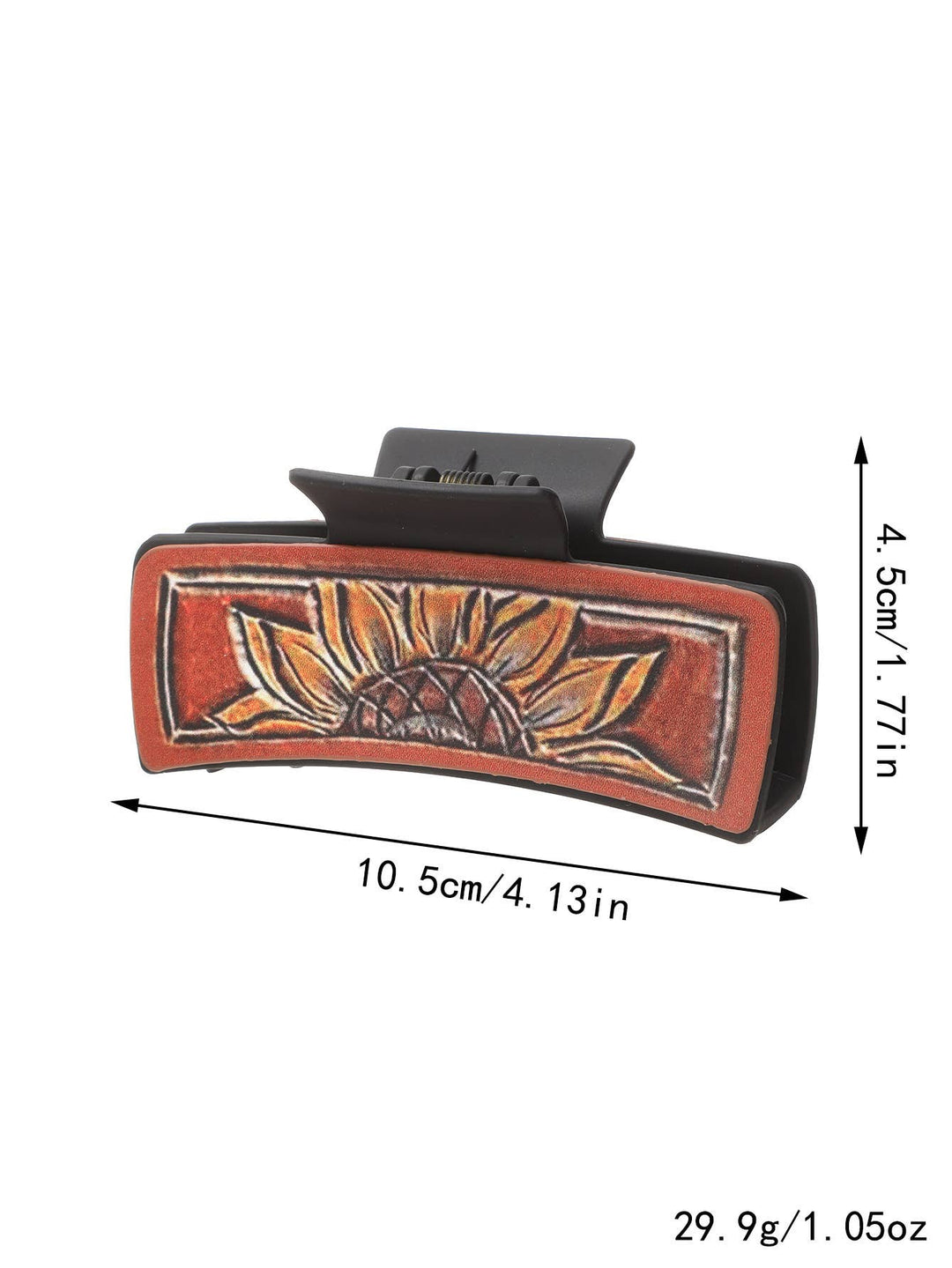 Leather Hair Claw