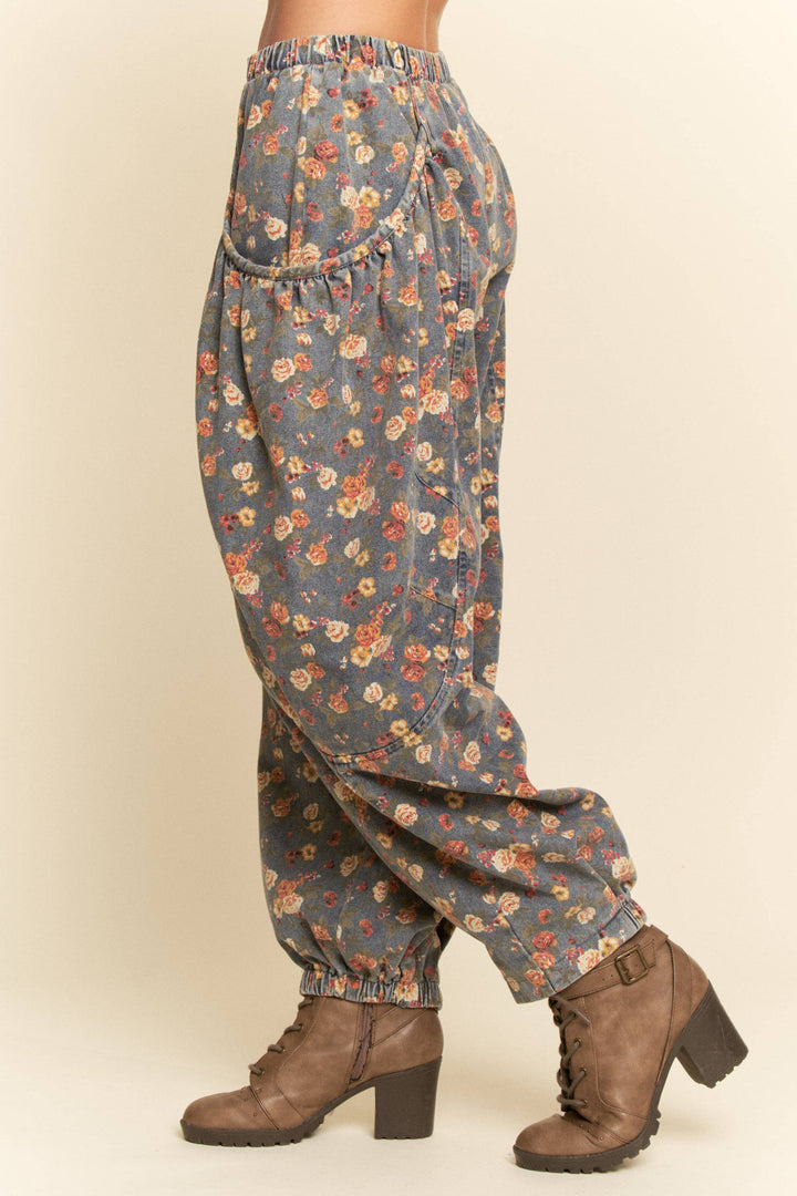 DENIM BLUE FLOWER: Denim Blue
