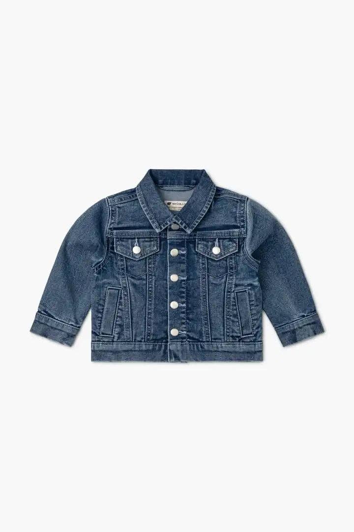 Kids Back to School Denim Jacket: Unisex / Denim