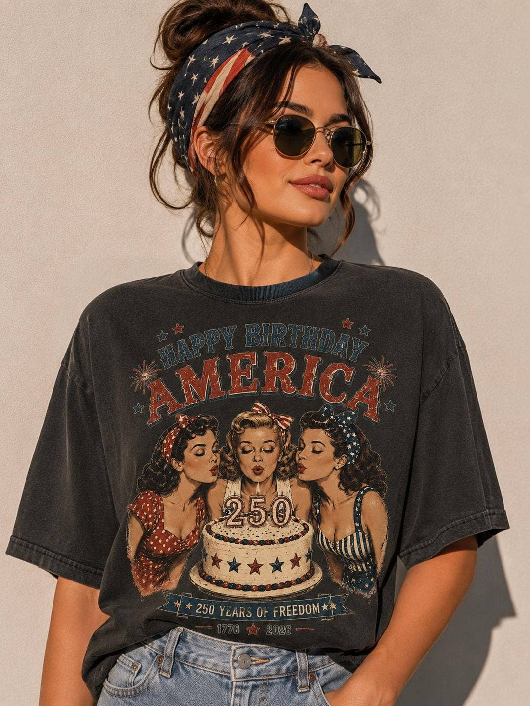 America 250th Birthday Tee