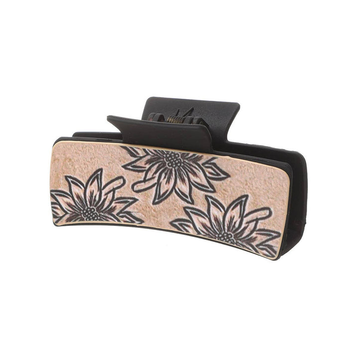 Leather Hair Claw