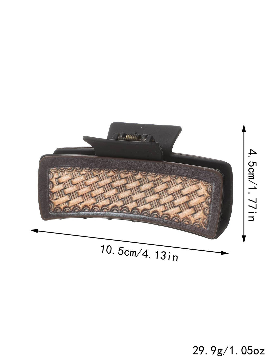 Leather Hair Claw