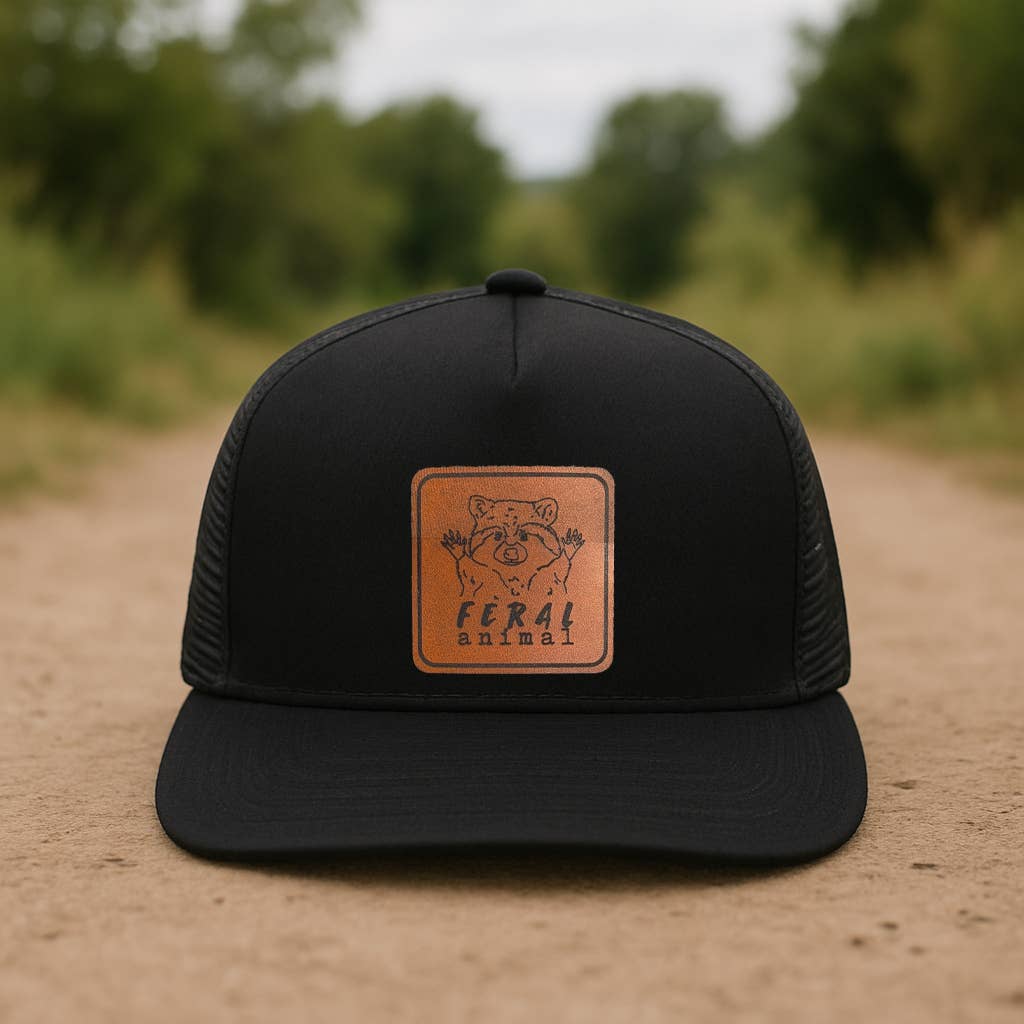 "Feral Animal" Raccoon Trucker Hat