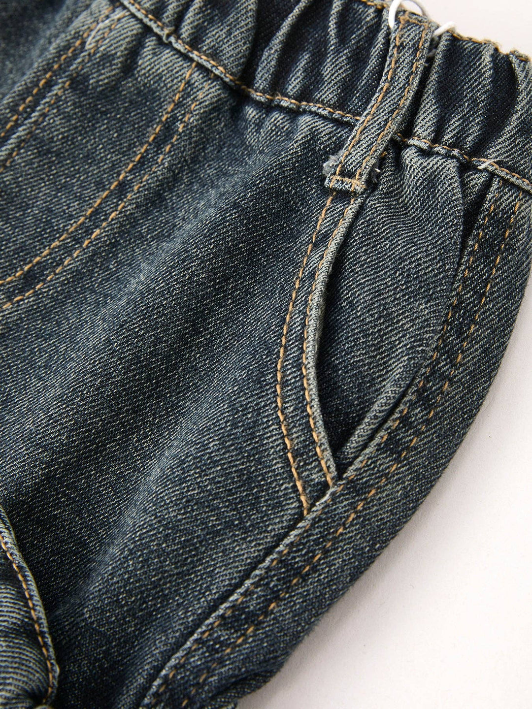 Girls Bow Stretch Wide-Leg Jeans: 3 / Black