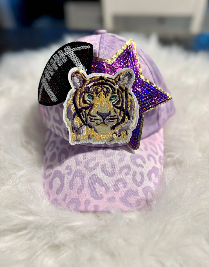 Tiger Patch, Mascot Patch, Small Patches, Embroidery Patch, Iron on Patch, Trucker Hat Patch, Preppy Patch, Bag Patch, Game Day