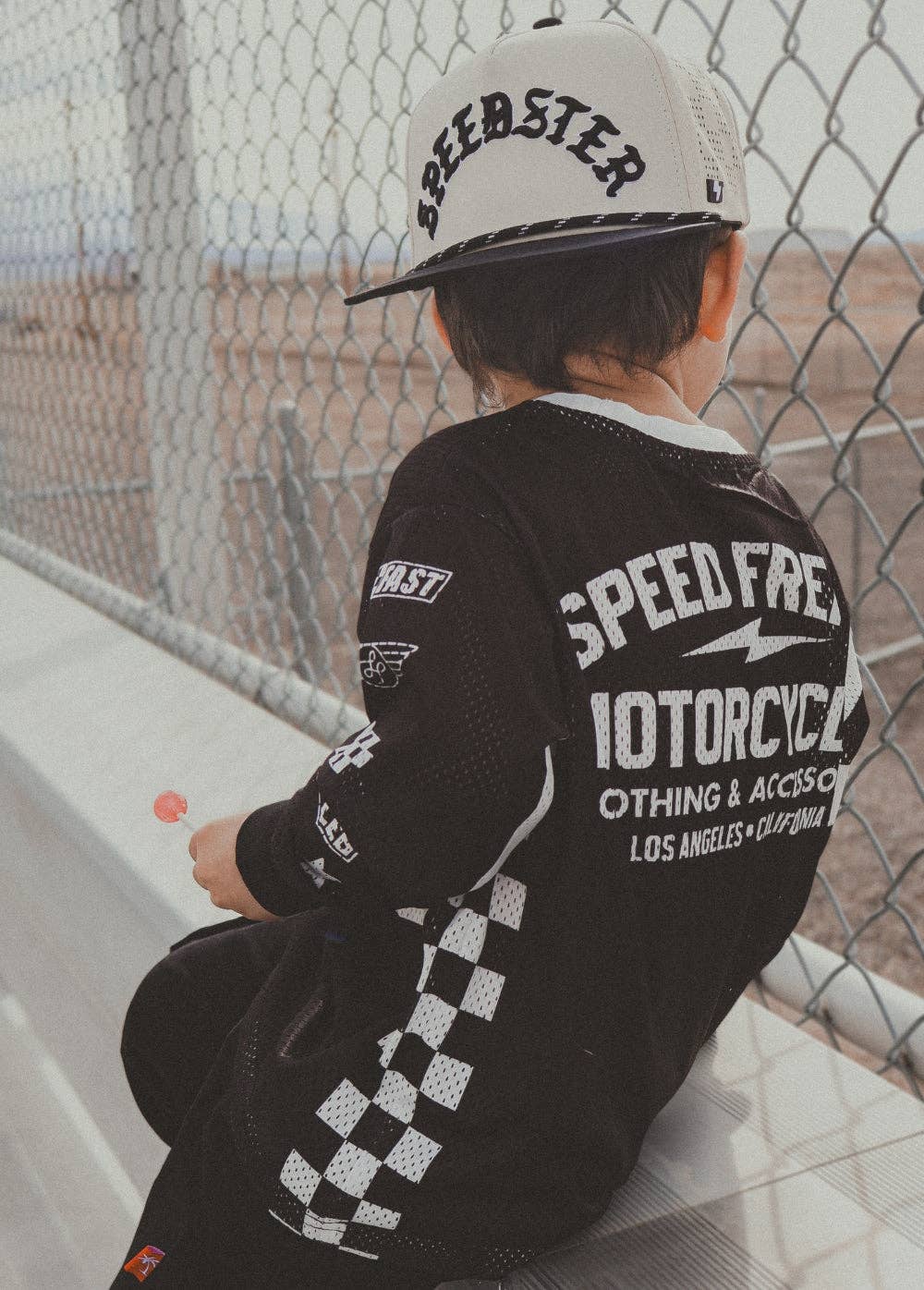 Speed Freaks Jersey Kids Top