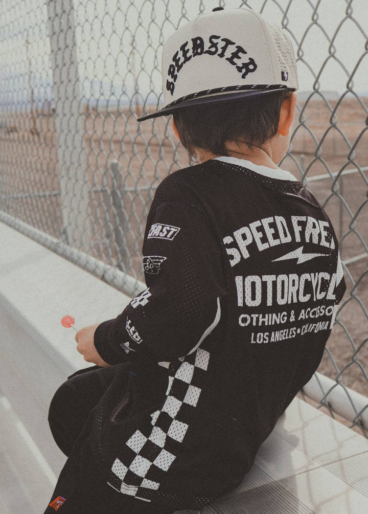 Speed Freaks Jersey Kids Top