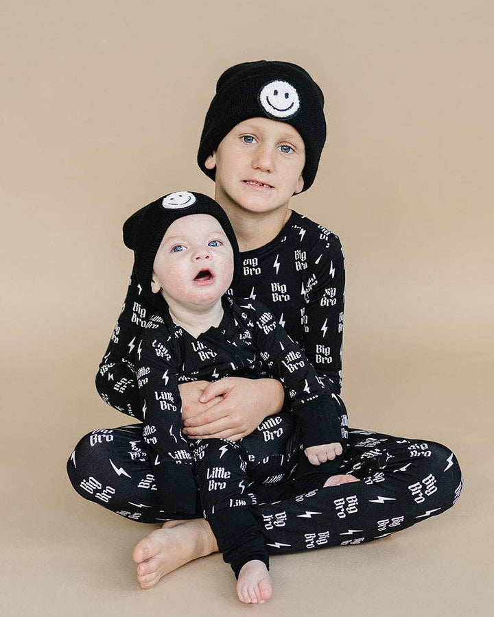 Bamboo Baby Boys' Zip Romper | Little Bro