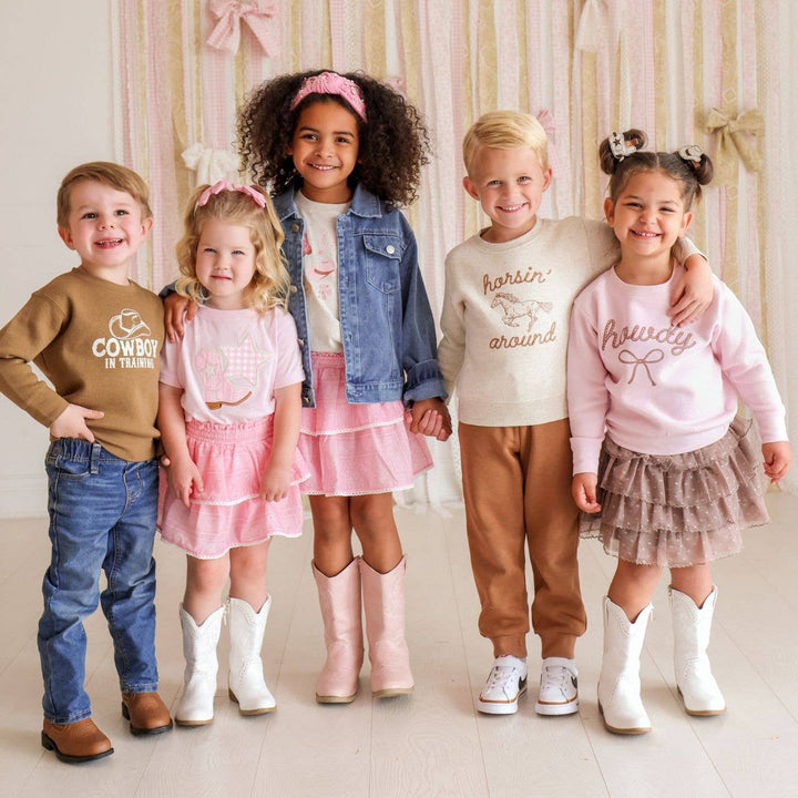 Cowgirl Cutie Western Clip Set - Fall - Hair Accessories