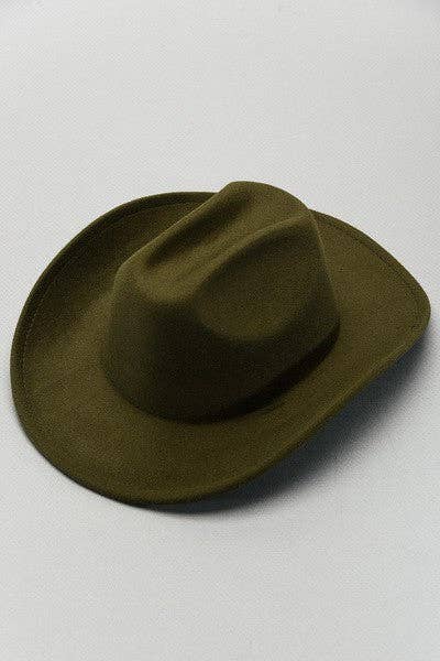 COW BOY HAT | 40HW214: WHITE