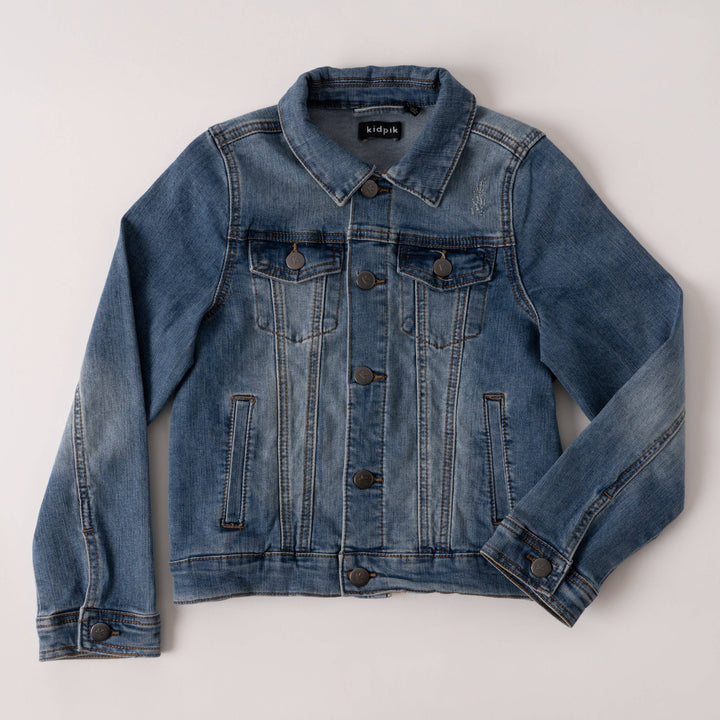 Denim Jacket - Husky: Crocodile Wash