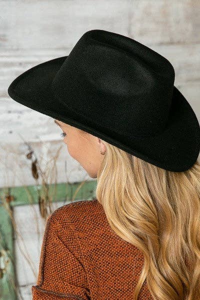 COW BOY HAT | 40HW214: WHITE